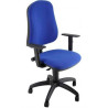 (SICP/BRF/EB) UNISIT SILLA ADMINISTRATIVA CP SIMPLE REPOSABRAZOS AJUSTABLES INCLUIDOS - AZUL
