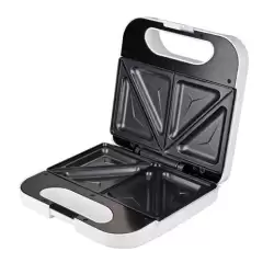 (SAN-CCBL) GRUNKEL SANDWICHERA DOBLE 750W CON CORTE TRIANGULAR BLANCO