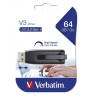 (49174) VERBATIM PENDRIVE V3 STORE ´N´ GO SUPER SPEED 64GB RETRÁCTIL USB 3.2 NEGRO