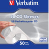 (49992) VERBATIM FUNDA PARA CD, CAJA DE 50 UNIDADES