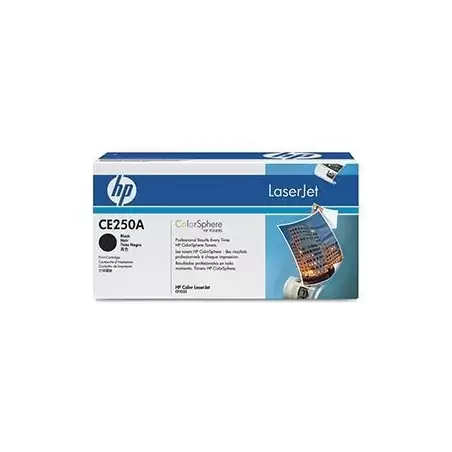 (CE250A) HP LASERJET CP3525 TONER NEGRO (5.000 PÁGINAS) - 504 A
