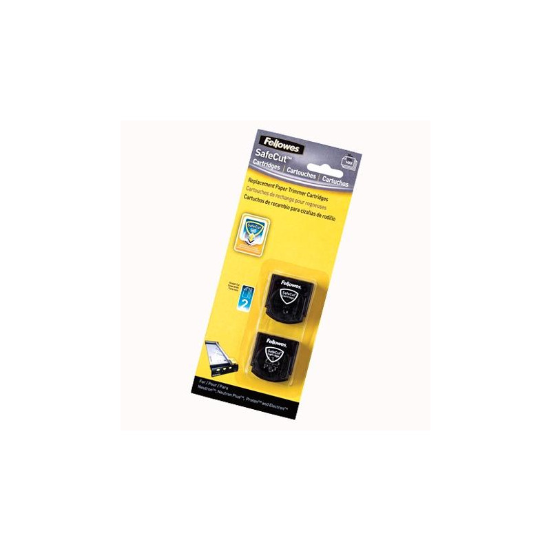 (5411401) FELLOWES CUCHILLAS CORTE RECTO PARA CIZALLA PACK 2 UD