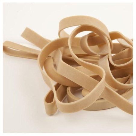 (13742) APLI GOMA ELÁSTICA MARRÓN CAUCHO 200X10MM 1KG