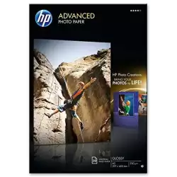 (Q8697A) HP PAPEL FOTOGRÁFICO CON BRILLO ADVANCED 250GR/M2 TAMAÑO A3