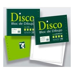 (170R) ZORRILLA BLOC DE DIBUJO DISCO 20H FOLIO PROLONGADO 230X340MM PAPEL ESPECIAL 130GR CON RECUADRO