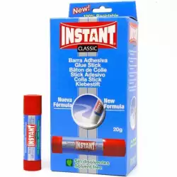 (12311) INSTANT PEGAMENTO EN BARRA CLASSIC 20GR SIN DISOLVENTES