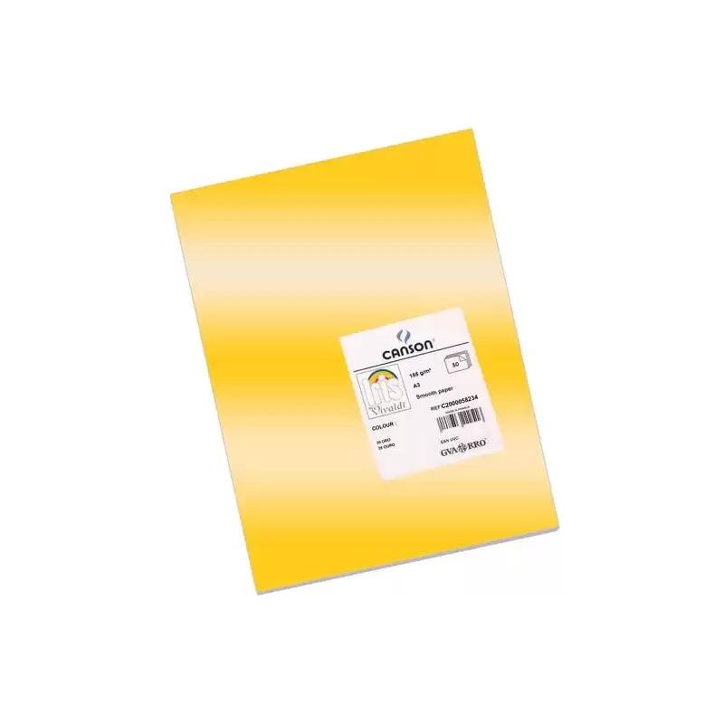 (C200005834) IRIS CARTULINA 297X420MM 185GR ORO -50U-