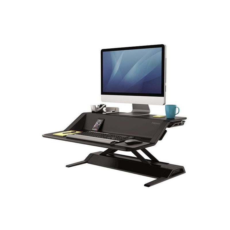 (0007901) FELLOWES SOPORTE PARA MONITOR SIT-STAND LOTUS NEGRO