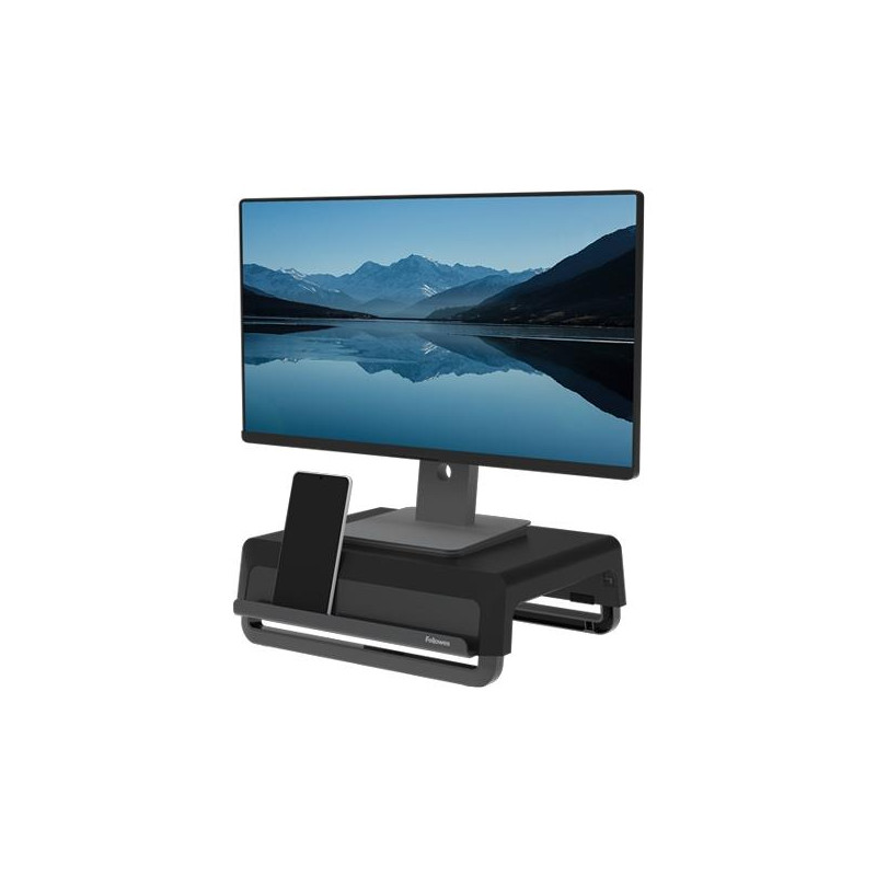 (100016560) FELLOWES SOPORTE ELEVADOR PARA MONITOR BREYTA NEGRO