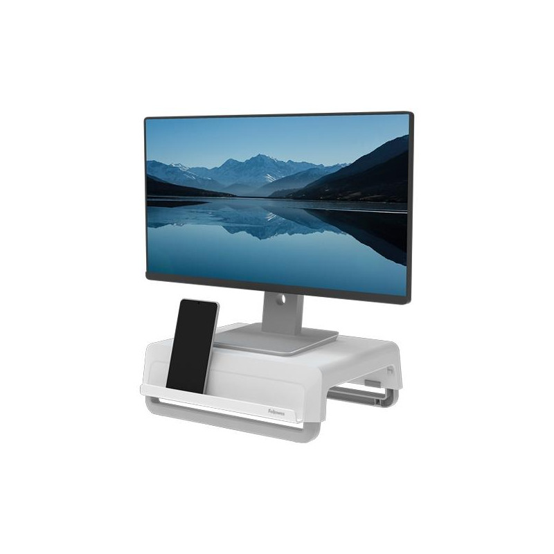 (100016561) FELLOWES SOPORTE ELEVADOR PARA MONITOR BREYTA BLANCO