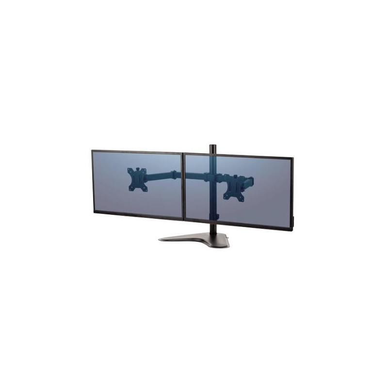 (8043701) FELLOWES PEANA PARA MONITOR DOBLE SEASA SERIES NEGRO
