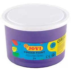 (56123) JOVI PINTURA DE DEDOS FINGER PAINT BOTE 500ML UNICOLOR VIOLETA