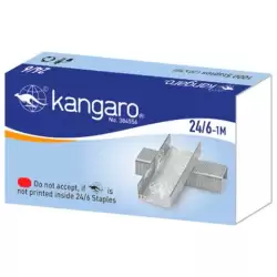(KG2461M) KANGARO GRAPAS 24/6 CAJA 1000U