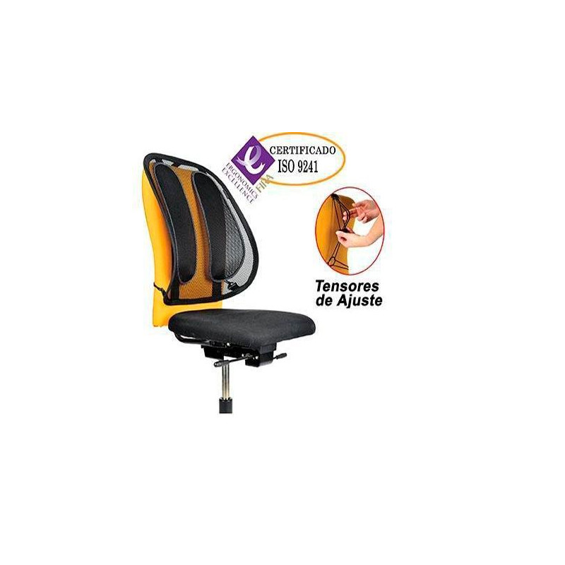 (9191301) FELLOWES RESPALDO ERGONÓMICO DE REJILLA MESH OFFICE SUITES OFICINA
