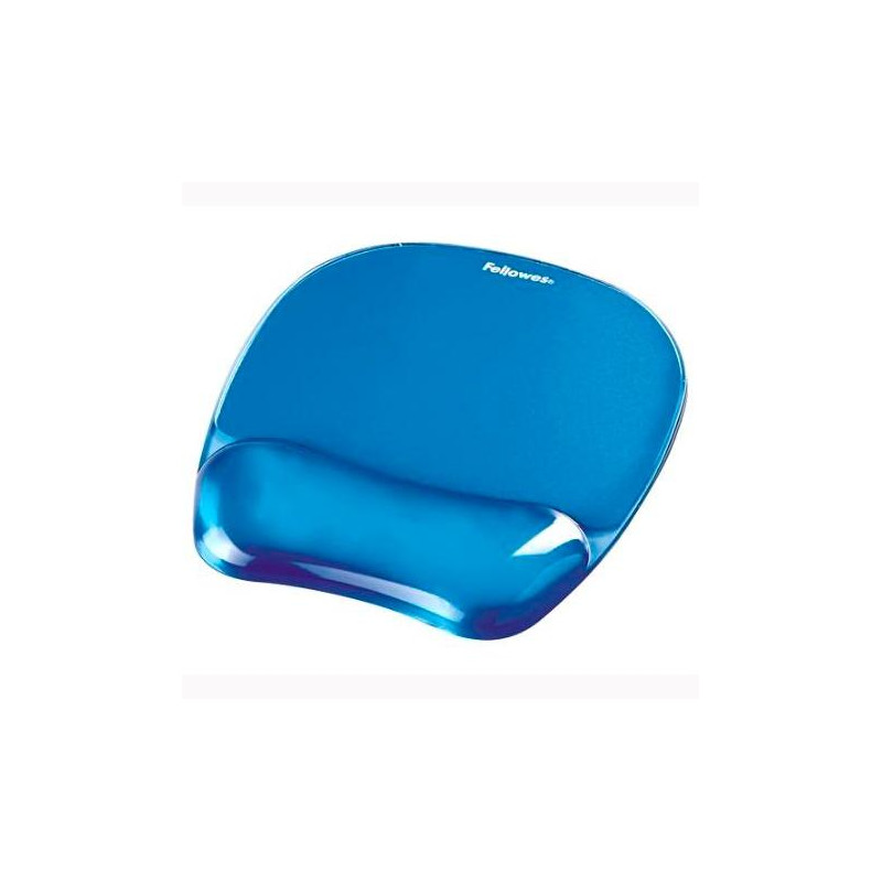 (9114120) FELLOWES ALFOMBRILLA CON REPOSAMUÑECAS GEL AZUL