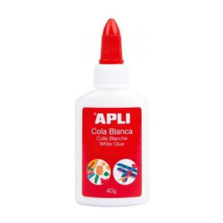 (12848) APLI COLA BLANCA LÍQUIDA BOTE CON APLICADOR 40GR