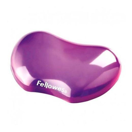 (91477-72) FELLOWES REPOSAMUÑECAS GEL FLEXIBLE CRYSTAL VIOLETA