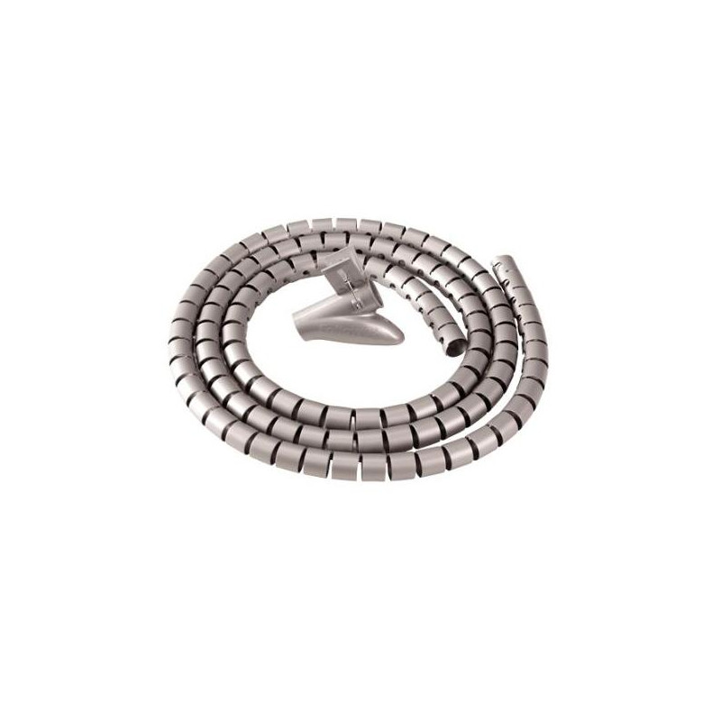 (9929801) FELLOWES ORGANIZADOR CABLES PLATEADO CABLEZIP