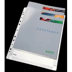 (47561003) LEITZ FUNDA MULTITALADRO PVC BOLSA 10 FUNDAS A4