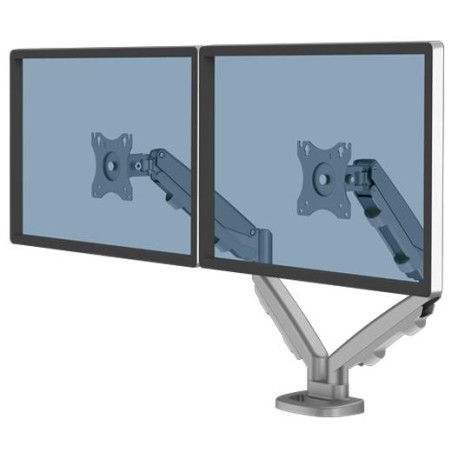 (9683301) FELLOWES BRAZO PLATA PARA MONITOR DOBLE EPPA TM
