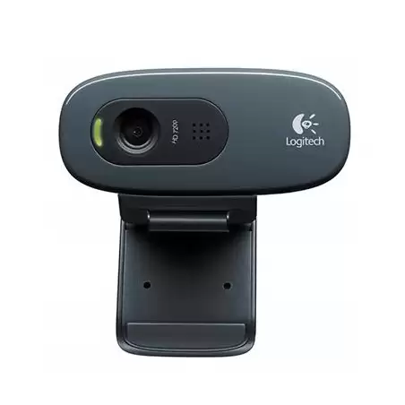 (960-001063) LOGITECH WEBCAM C270 HD CON MICRÓFONO 3MP NEGRO