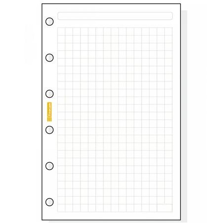 (1204297) FINOCAM RECAMBIO AGENDA DE ANILLAS CLASSIC C240 602-73X114MM 50H CUADRÍCULA
