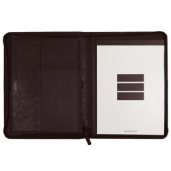 (5098060) FINOCAM PORTADOCUMENTOS FOCUS CREMALLERA A4 POLIURETANO EFECTO PIEL NEGRO