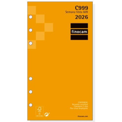 (201260026) FINOCAM RECAMBIO ANUAL AGENDA DE ANILLAS CLASSIC C999 609-94X171MM SVH 2026
