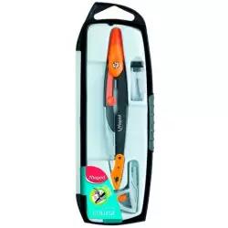 (536953) MAPED COMPÁS METAL OPEN ESTUCHE 3 PIEZAS