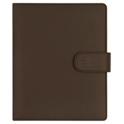 (271514026) FINOCAM AGENDA ORGANIZADOR OPEN TROYA ANILLAS 1000-155X215MM SVV FUNDA SINTÉTICA MARRÓN 2026