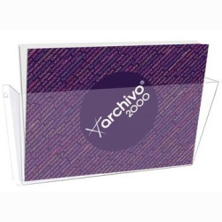 (65004 CS TP) ARCHIVO 2000 PORTADOCUMENTOS MURAL CON 1 COMPARTIMENTO DIN A4 HORIZONTAL 80X365X180 MM