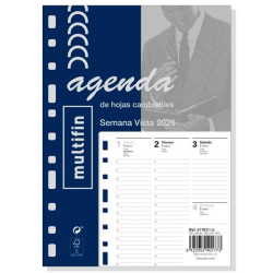 (411030026) FINOCAM RECAMBIO ANUAL AGENDA 11 ANILLAS MULTIFIN 3002-155X215MM SVV 2026
