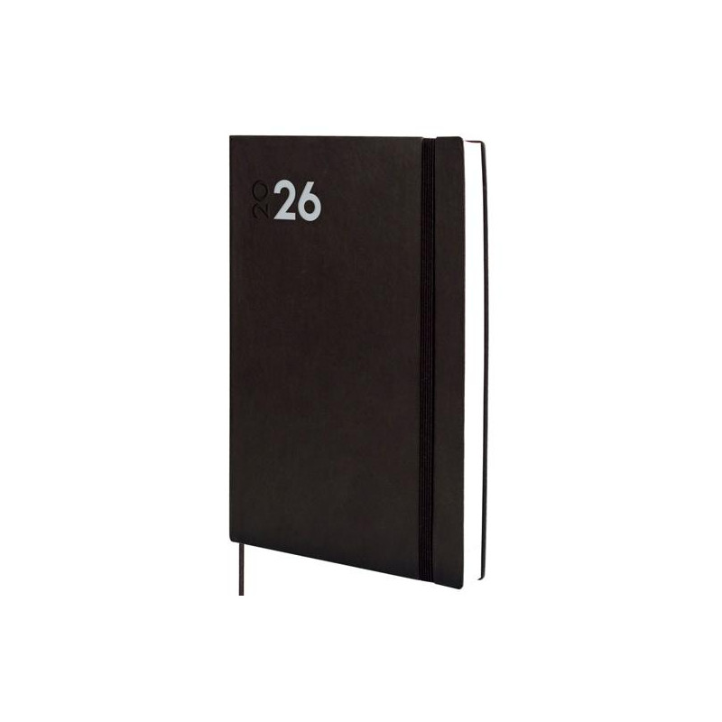 (621986026) FINOCAM AGENDA DYNAMIC MARA Y11-165X240MM 1DP TAPA BLANDA NEGRO 2026