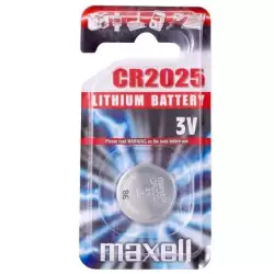 (CR2025-B1 MXL) MAXELL PILAS PLANAS DE LITIO 3V - CR2025