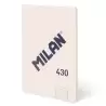 (57263G48BG) MILAN LIBRETA ENCOLADA A6 48H 95GR CUADRICULADA 5X5 COLECCIÓN 430 SINCE 1918 BEIGE
