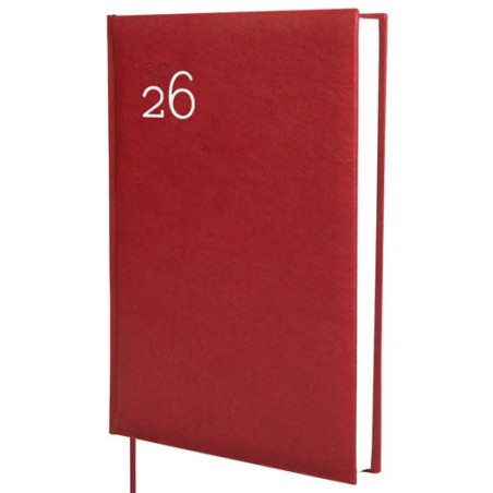 (625187426) FINOCAM AGENDA DYNAMIC MILANO Y11-165X240MM 1DP TAPA DURA BURDEOS 2026