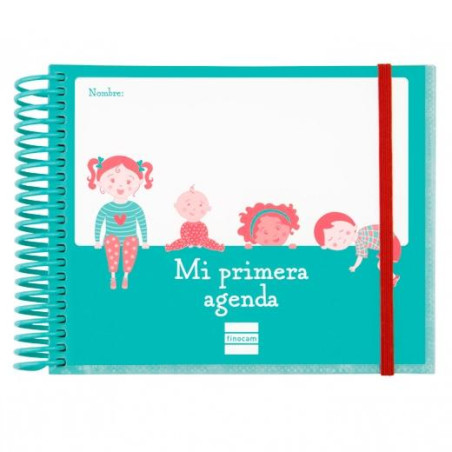 (6316501) FINOCAM AGENDA INFANTIL MI PRIMERA AGENDA ESPIRAL SIN FECHA 236 DÍAS 1DP T/POLIPROPILENO