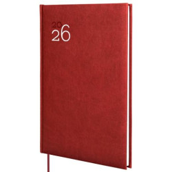 (625127426) FINOCAM AGENDA DYNAMIC MILANO Y11-165X240MM SVV TAPA DURA BURDEOS 2026