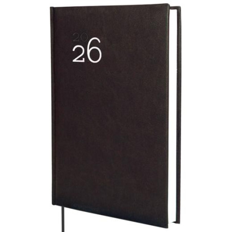 (625185026) FINOCAM AGENDA DYNAMIC MILANO Y11-165X240MM 1DP TAPA DURA NEGRO 2026