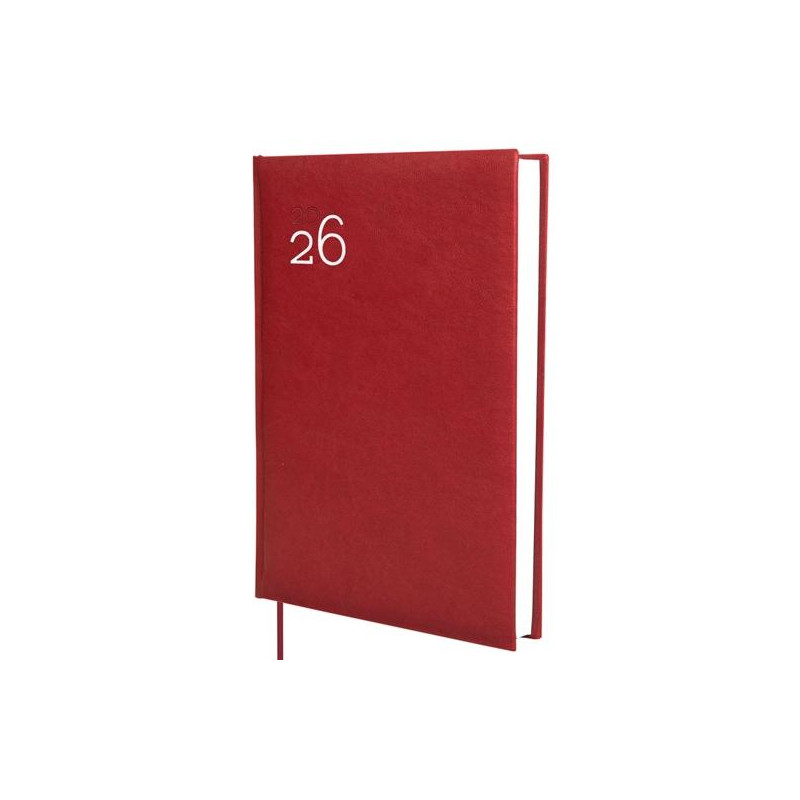 (625187426) FINOCAM AGENDA DYNAMIC MILANO Y11-165X240MM 1DP TAPA DURA BURDEOS 2026