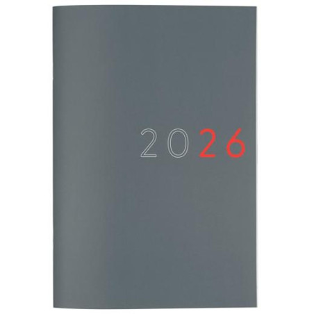 (625535026) FINOCAM PLANIFICADOR AGENDA Y11-165X240MM MES VISTA GRIS 2026 INTERNACIONAL