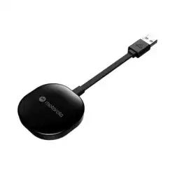 (253MA1) MOTOROLA ADAPTADOR USB-A INALAMBRICO PARA COCHE ANDROID NEGRO