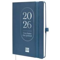 (627300526) FINOCAM AGENDA CAPRI ESPIRAL 16 MESES F4 SVH CIERRE C/GOMA TAPA BLANDA POWER 2025-2026