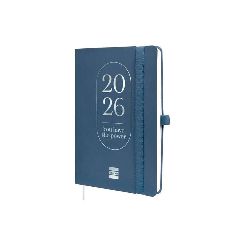 (627300526) FINOCAM AGENDA CAPRI ESPIRAL 16 MESES F4 SVH CIERRE C/GOMA TAPA BLANDA POWER 2025-2026