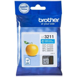 (LC3211C) BROTHER TINTA CIAN DCP-J572DW - MFC-J491DW/J497DW/J890DW/J895DW