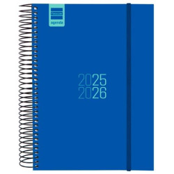 (633121526) FINOCAM AGENDA PARA ESTUDIANTES ESPIRAL E10 - 155X212MM 1DP AZUL 2025-2026
