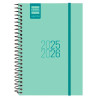 (633480126) FINOCAM AGENDA PARA ESTUDIANTES ESPIRAL E8 - 120X171MM SVH TURQUESA 2025-2026