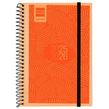 (634600126) FINOCAM AGENDA PARA ESTUDIANTES ESPIRAL E8 - 120X171MM SVH PERSONALIZABLE 2025-2026
