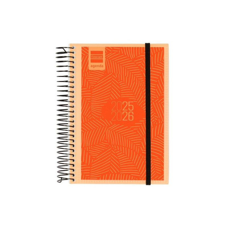 (634620126) FINOCAM AGENDA PARA ESTUDIANTES ESPIRAL E8 - 120X171MM 1DP PERSONALIZABLE 2025-2026