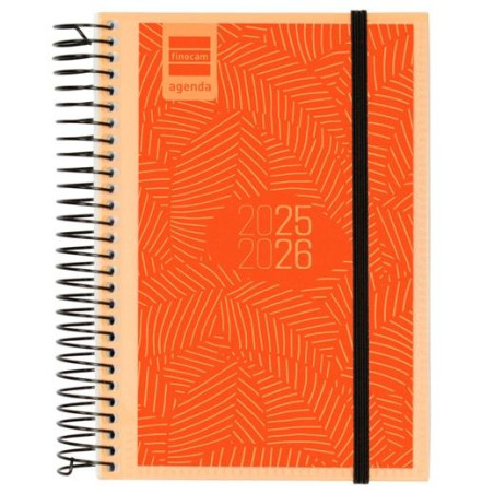 (634620126) FINOCAM AGENDA PARA ESTUDIANTES ESPIRAL E8 - 120X171MM 1DP PERSONALIZABLE 2025-2026